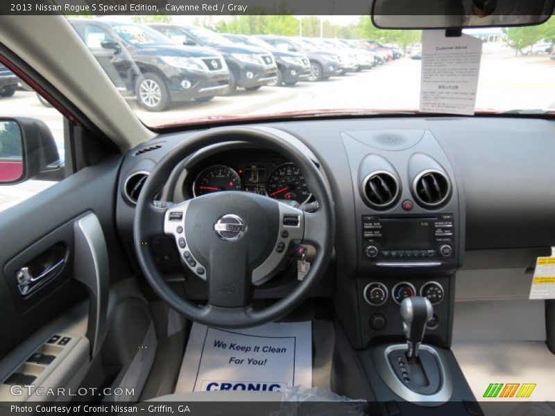 Cayenne Red / Gray 2013 Nissan Rogue S Special Edition