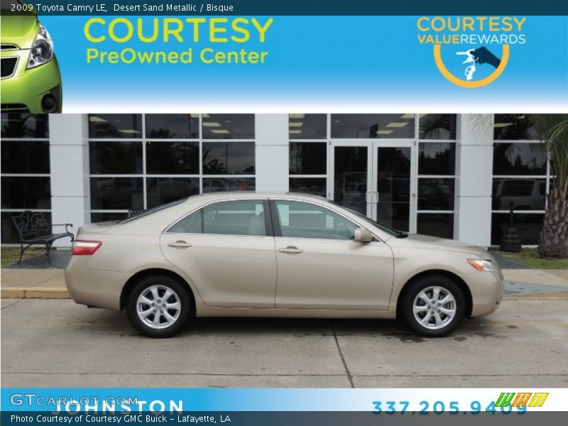 Desert Sand Metallic / Bisque 2009 Toyota Camry LE