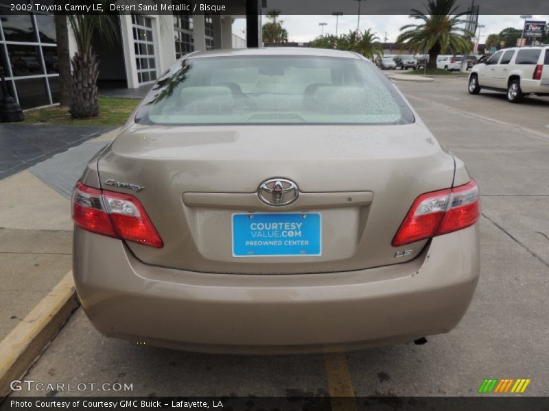 Desert Sand Metallic / Bisque 2009 Toyota Camry LE