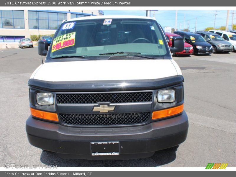 Summit White / Medium Pewter 2011 Chevrolet Express 1500 Work Van