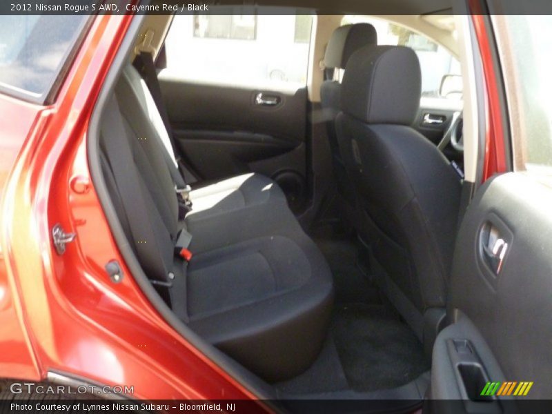 Cayenne Red / Black 2012 Nissan Rogue S AWD