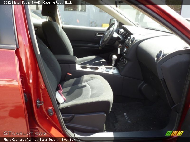 Cayenne Red / Black 2012 Nissan Rogue S AWD