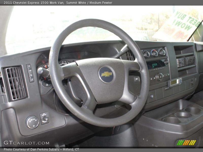 Summit White / Medium Pewter 2011 Chevrolet Express 1500 Work Van