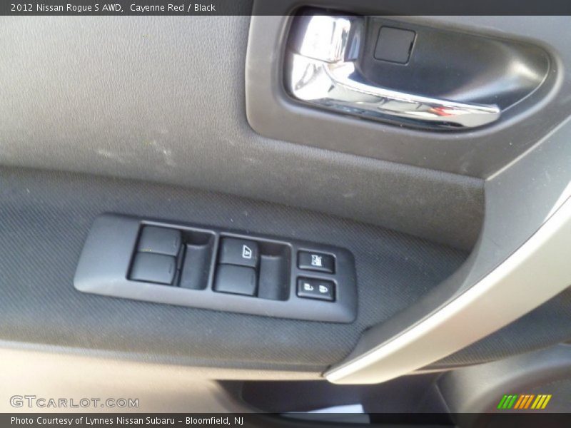 Cayenne Red / Black 2012 Nissan Rogue S AWD