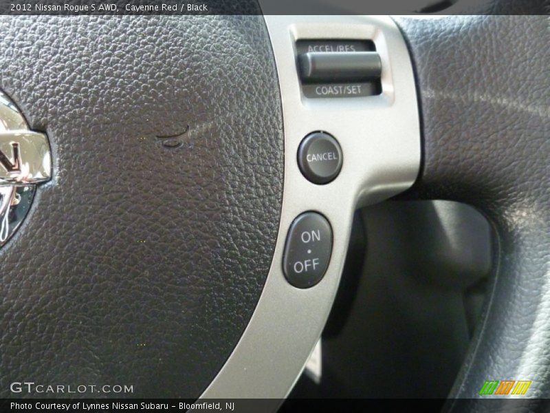 Cayenne Red / Black 2012 Nissan Rogue S AWD