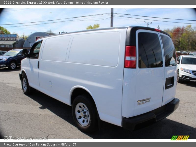 Summit White / Medium Pewter 2011 Chevrolet Express 1500 Work Van