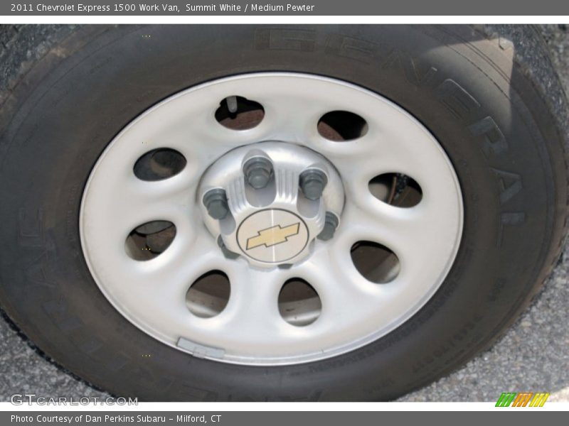 Summit White / Medium Pewter 2011 Chevrolet Express 1500 Work Van