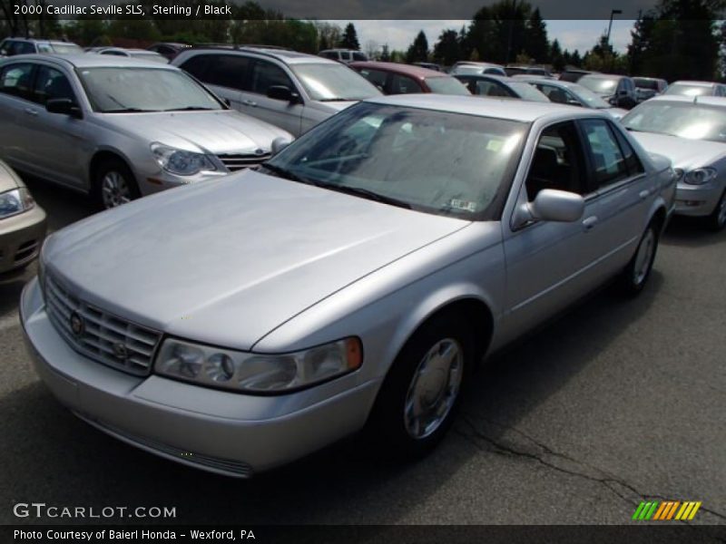 Sterling / Black 2000 Cadillac Seville SLS