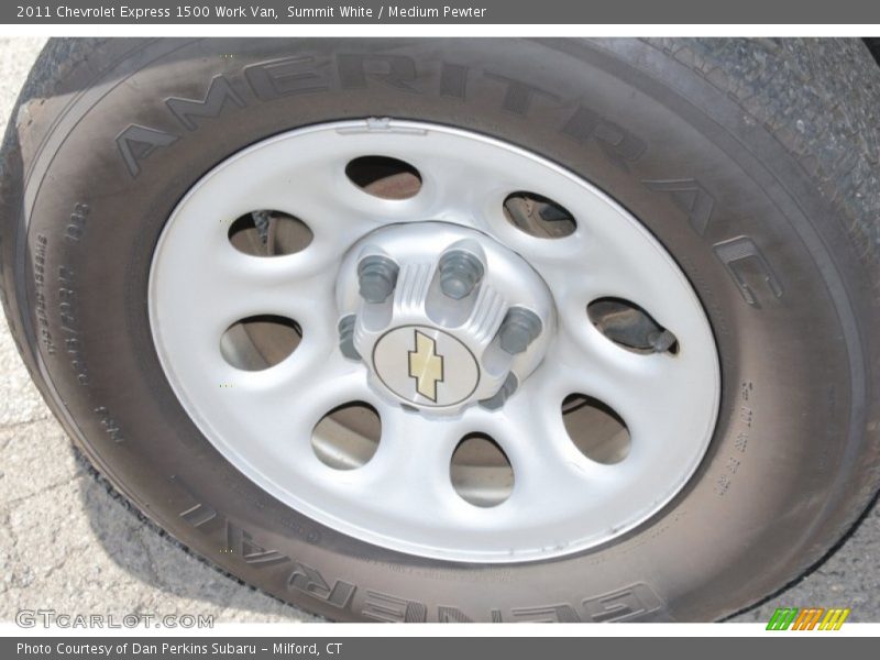 Summit White / Medium Pewter 2011 Chevrolet Express 1500 Work Van