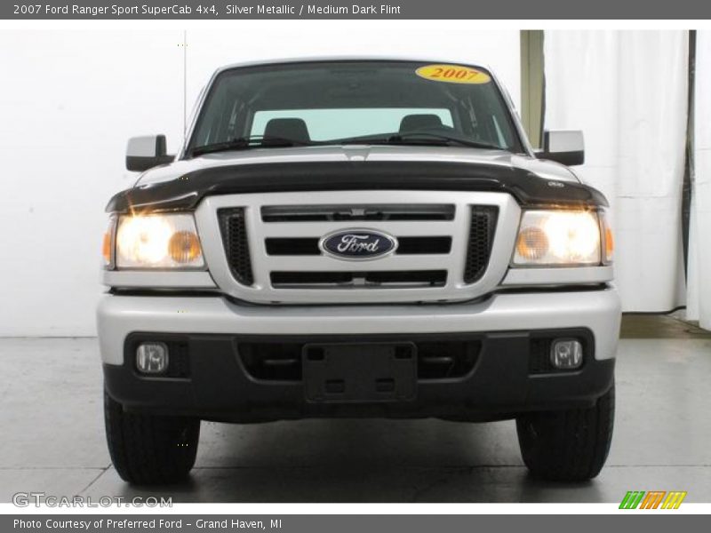 Silver Metallic / Medium Dark Flint 2007 Ford Ranger Sport SuperCab 4x4