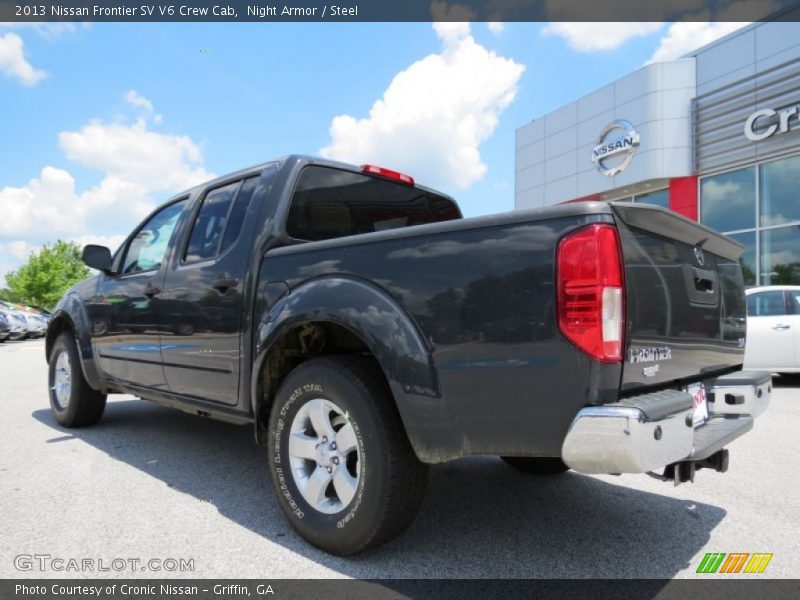 Night Armor / Steel 2013 Nissan Frontier SV V6 Crew Cab