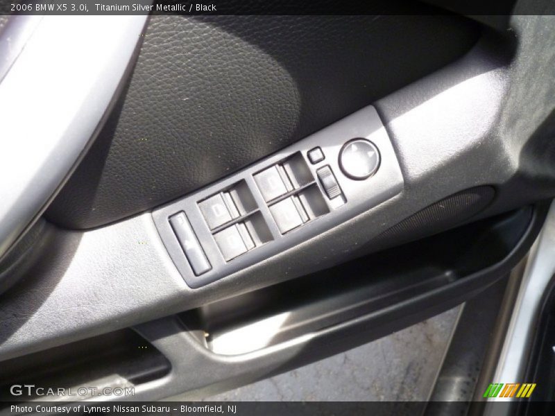 Titanium Silver Metallic / Black 2006 BMW X5 3.0i