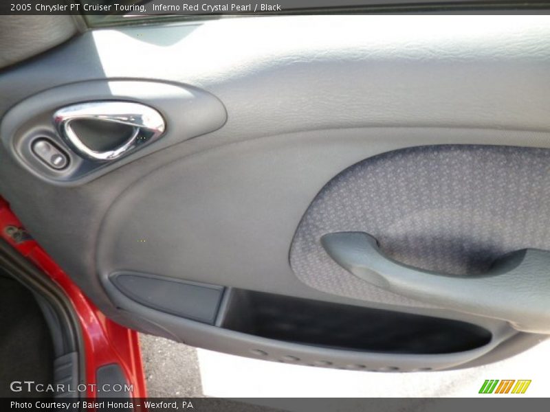 Inferno Red Crystal Pearl / Black 2005 Chrysler PT Cruiser Touring