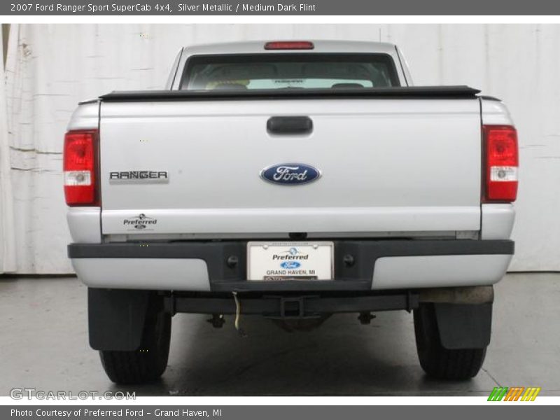 Silver Metallic / Medium Dark Flint 2007 Ford Ranger Sport SuperCab 4x4