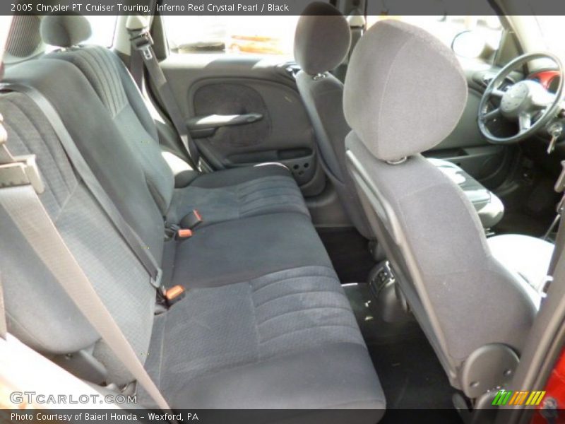 Rear Seat of 2005 PT Cruiser Touring
