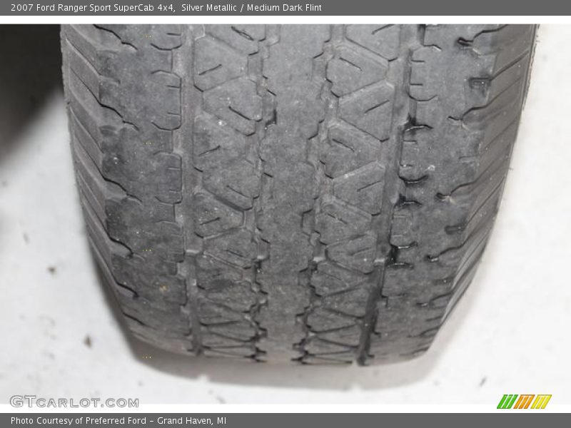 Silver Metallic / Medium Dark Flint 2007 Ford Ranger Sport SuperCab 4x4