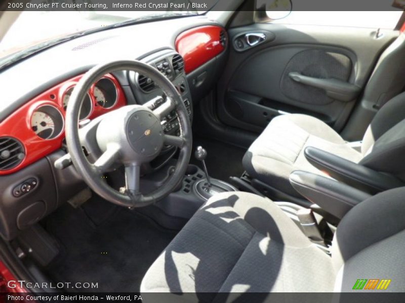 Black Interior - 2005 PT Cruiser Touring 