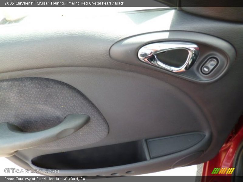 Inferno Red Crystal Pearl / Black 2005 Chrysler PT Cruiser Touring