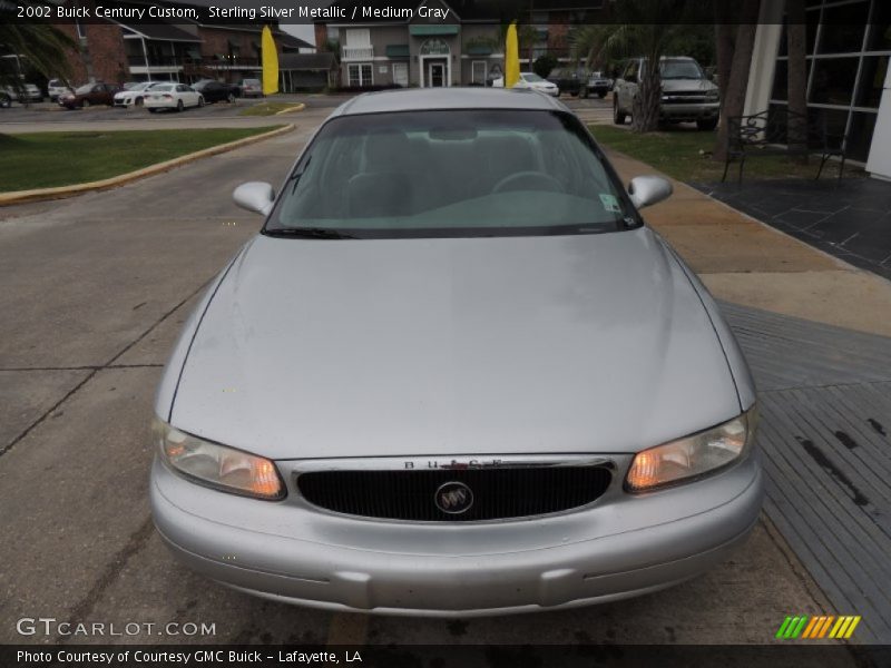 Sterling Silver Metallic / Medium Gray 2002 Buick Century Custom