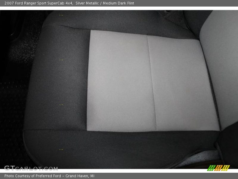 Silver Metallic / Medium Dark Flint 2007 Ford Ranger Sport SuperCab 4x4