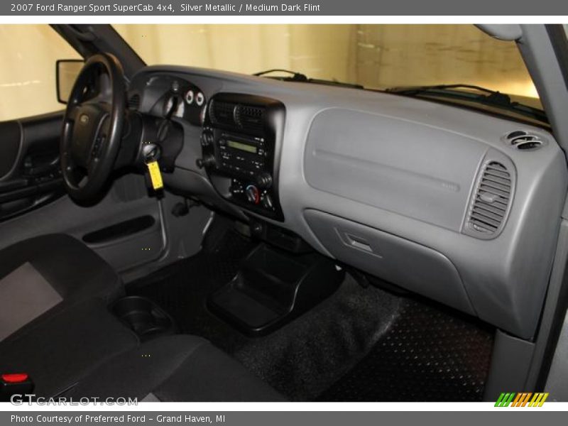 Silver Metallic / Medium Dark Flint 2007 Ford Ranger Sport SuperCab 4x4