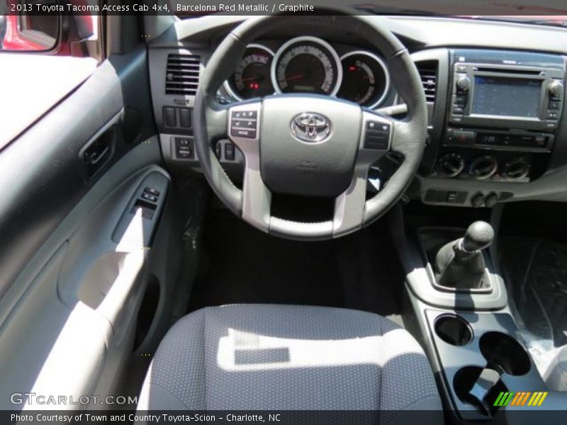 Barcelona Red Metallic / Graphite 2013 Toyota Tacoma Access Cab 4x4