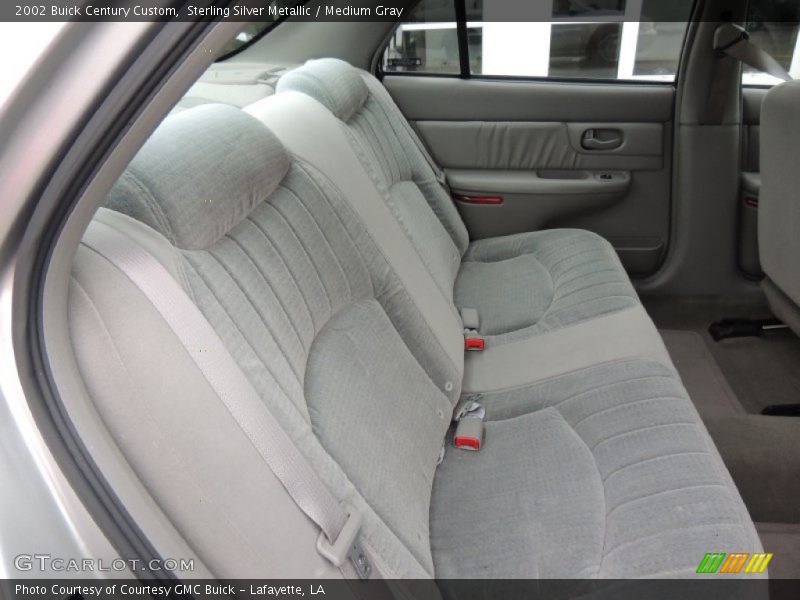 Sterling Silver Metallic / Medium Gray 2002 Buick Century Custom