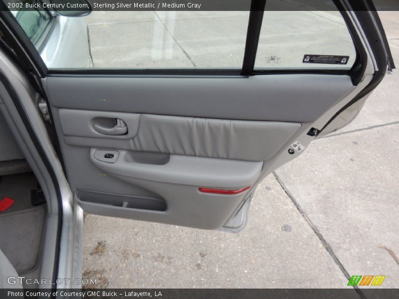 Sterling Silver Metallic / Medium Gray 2002 Buick Century Custom