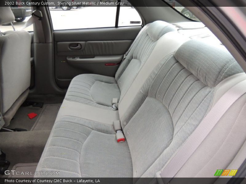 Sterling Silver Metallic / Medium Gray 2002 Buick Century Custom