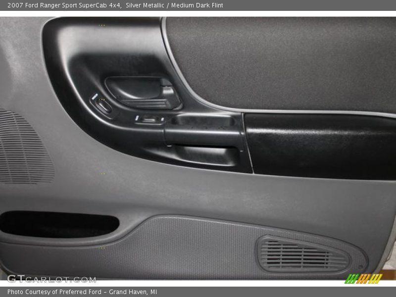 Silver Metallic / Medium Dark Flint 2007 Ford Ranger Sport SuperCab 4x4