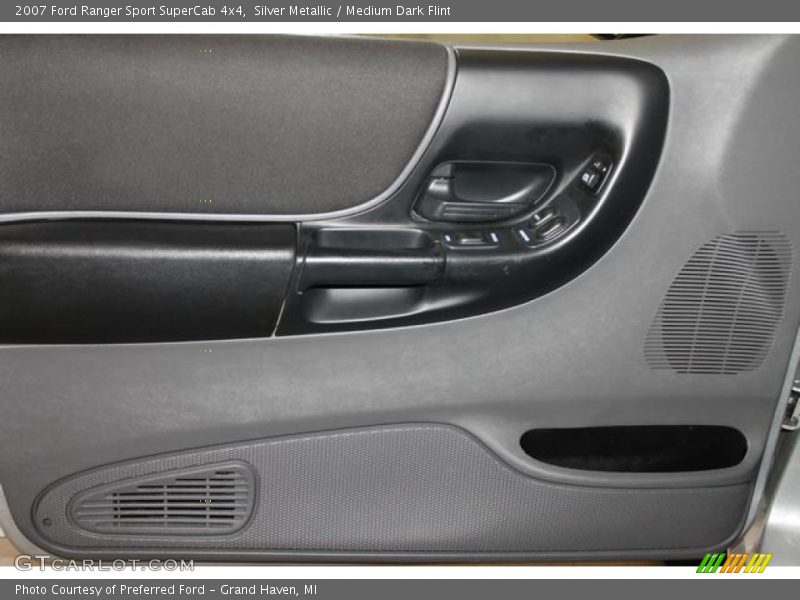 Silver Metallic / Medium Dark Flint 2007 Ford Ranger Sport SuperCab 4x4