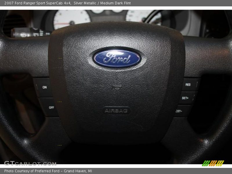 Silver Metallic / Medium Dark Flint 2007 Ford Ranger Sport SuperCab 4x4