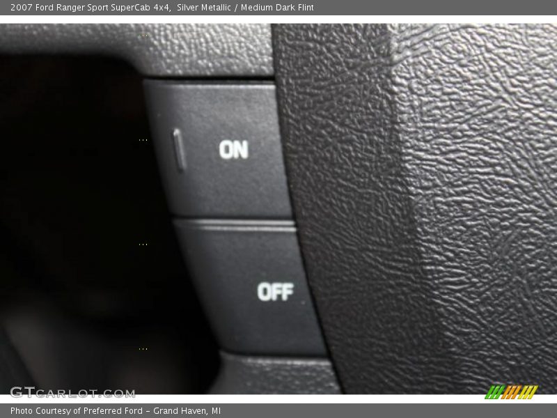 Silver Metallic / Medium Dark Flint 2007 Ford Ranger Sport SuperCab 4x4