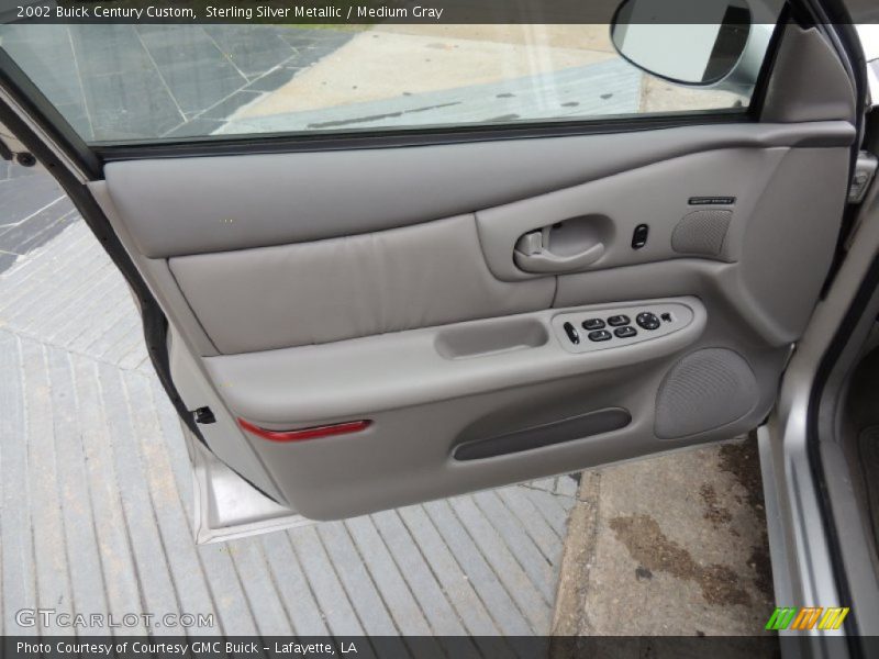 Sterling Silver Metallic / Medium Gray 2002 Buick Century Custom