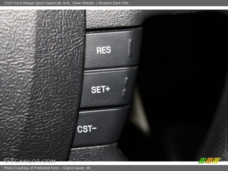 Silver Metallic / Medium Dark Flint 2007 Ford Ranger Sport SuperCab 4x4