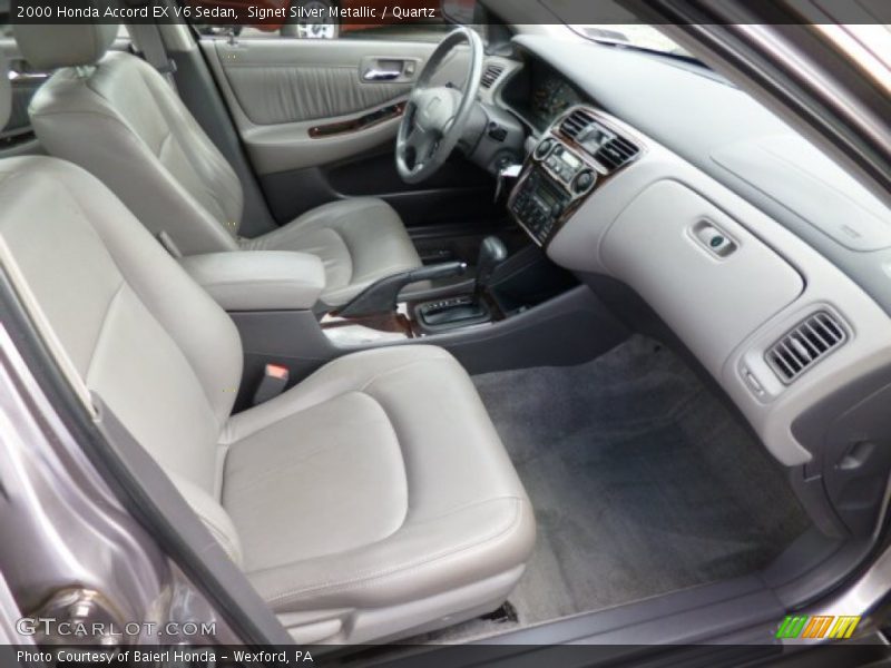 Signet Silver Metallic / Quartz 2000 Honda Accord EX V6 Sedan
