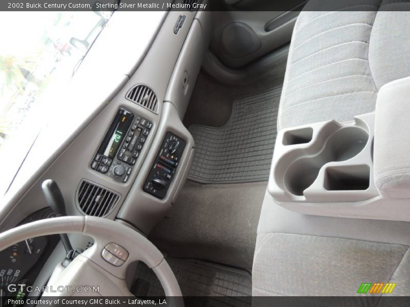 Sterling Silver Metallic / Medium Gray 2002 Buick Century Custom