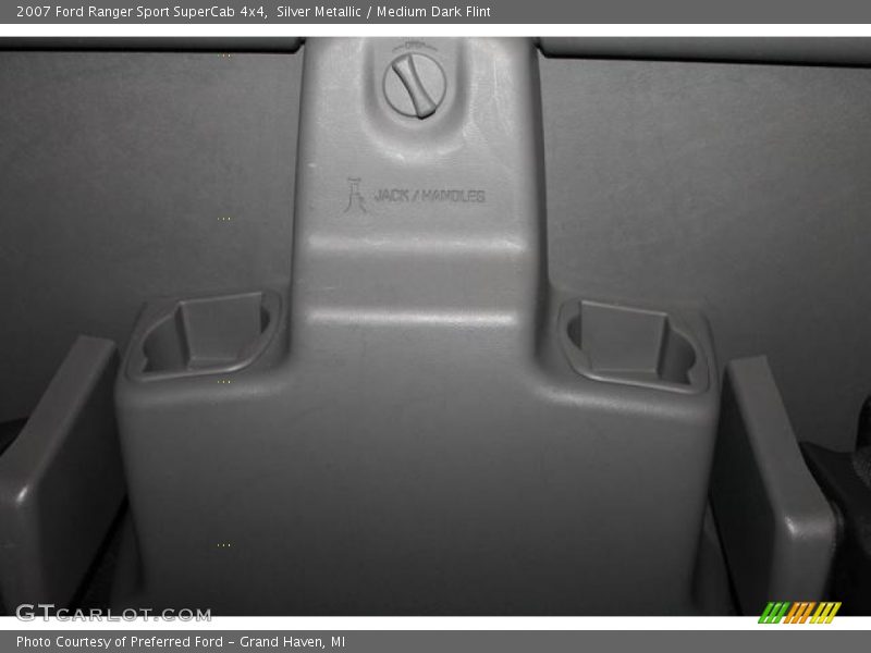 Silver Metallic / Medium Dark Flint 2007 Ford Ranger Sport SuperCab 4x4