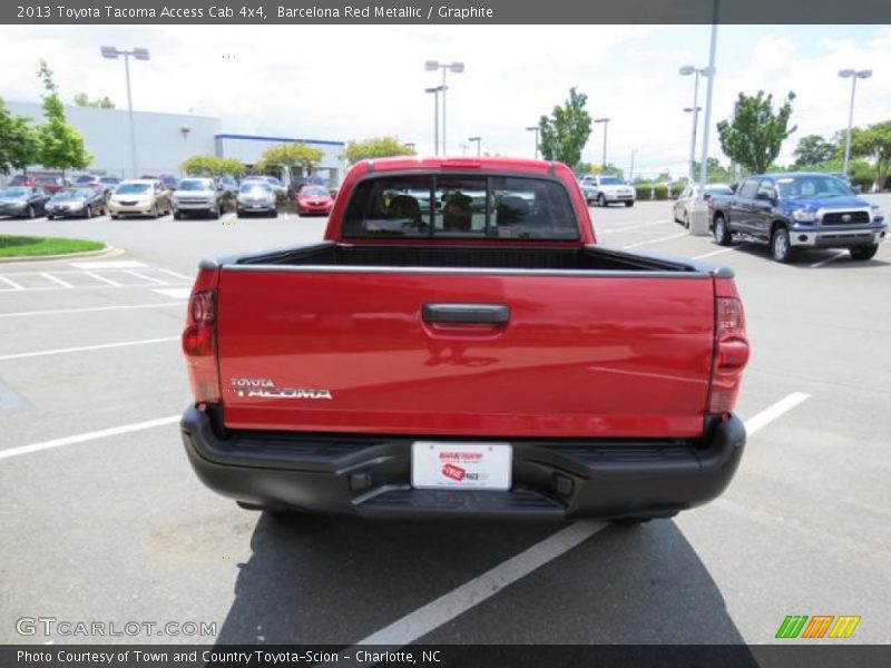 Barcelona Red Metallic / Graphite 2013 Toyota Tacoma Access Cab 4x4
