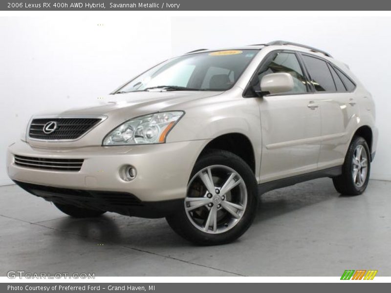 Savannah Metallic / Ivory 2006 Lexus RX 400h AWD Hybrid