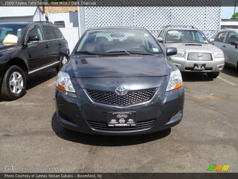 Flint Mica / Dark Charcoal 2009 Toyota Yaris Sedan