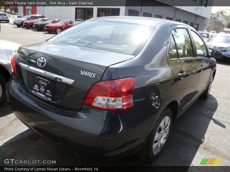 Flint Mica / Dark Charcoal 2009 Toyota Yaris Sedan