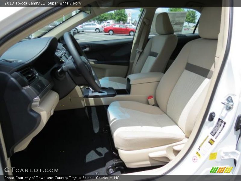 Super White / Ivory 2013 Toyota Camry LE