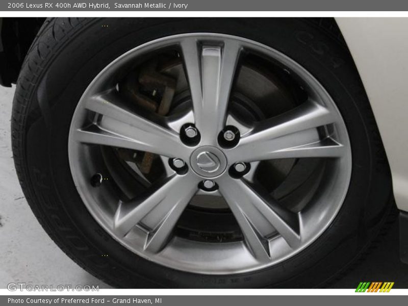 Savannah Metallic / Ivory 2006 Lexus RX 400h AWD Hybrid