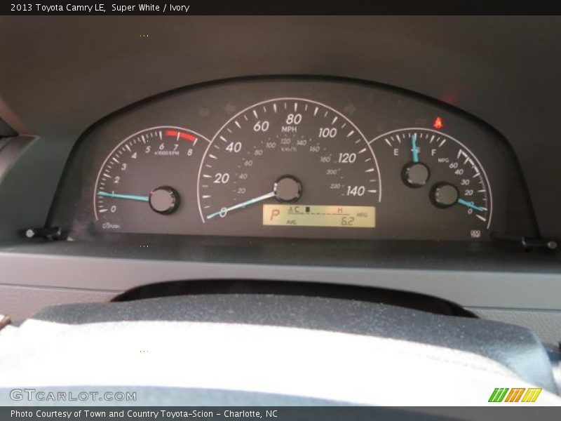 Super White / Ivory 2013 Toyota Camry LE