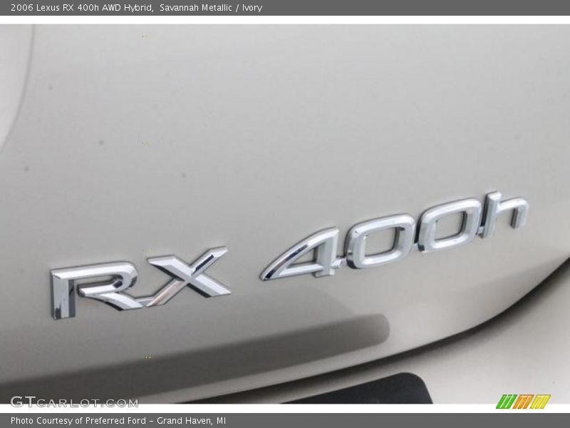 Savannah Metallic / Ivory 2006 Lexus RX 400h AWD Hybrid