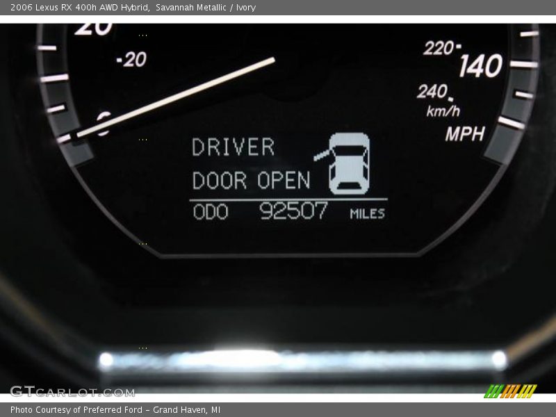 Savannah Metallic / Ivory 2006 Lexus RX 400h AWD Hybrid