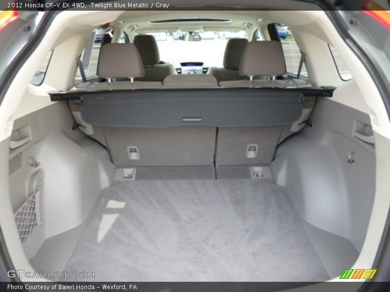 Twilight Blue Metallic / Gray 2012 Honda CR-V EX 4WD