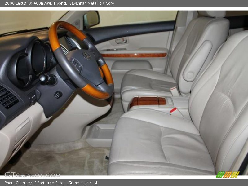  2006 RX 400h AWD Hybrid Ivory Interior