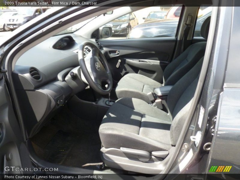 Flint Mica / Dark Charcoal 2009 Toyota Yaris Sedan